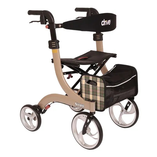 Drive Medical Rollator Nitro M in Champagner