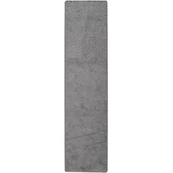 Snapstyle Hochflor, Grau, Textil, 80x160 cm, Teppiche & Böden, Teppiche, Teppichläufer