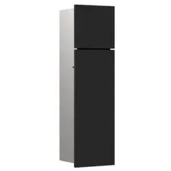 Emco Asis Pure Unterputz-WC-Modul 975551403 - Bad-Hochschränke mit integriertem Fach für WC-Papier und Toilettenbürstengarnitur, kein Einbaurahmen erforderlich für einfache Installation.