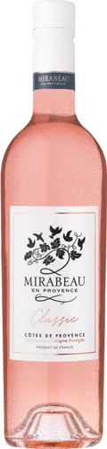 Mirabeau Classic Rosé Cotes de Provence AOP 2024 Mirabeau