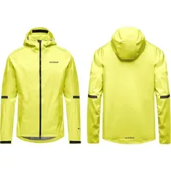 Gorewear LUPRA GORE-TEX 2.0 Hooded Jacket Men XXL - Gelb - Wasserdichte GORE-TEX Jacke für Herren, leicht und packbar, ideal für Trails und Abenteuer im Freien. Bietet ultimativen Wetterschutz und Komfort.