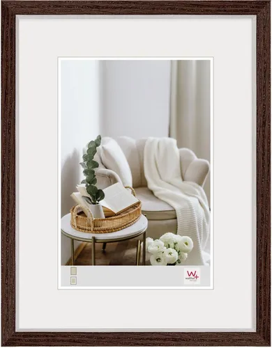 Walther MDF-Holzrahmen Hygge 30x40 cm nussbaum