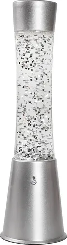 iTotal Lavalampe I-TOTAL - Farbwechselnde LED-Lavalampe mit Glitzer - Tischleuchten, sorgt für eine entspannende Atmosphäre mit faszinierenden Farbwechseln und glitzernden Effekten.
