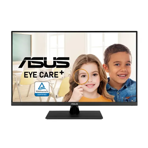 ASUS Eye Care VP327Q - 31,5 Zoll 4K UHD Monitor - Monitore mit 31,5 Zoll 4K UHD für ein beeindruckendes Seherlebnis. Die ASUS Eye Care-Technologie schützt Ihre Augen und sorgt für komfortables Arbeiten und Spielen.