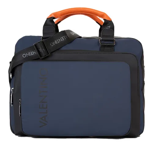 Valentino Dragonhawk Aktentasche 42 cm mit Laptopfach in blau von Valentino