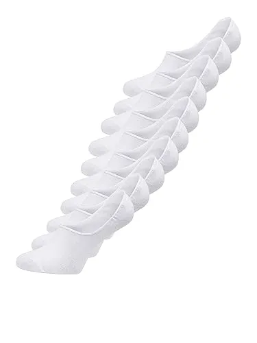Jack & Jones Basicsocken JACBASIC MULTI SHORT SOCK 10 PACK - Praktisches 10er-Pack Basicsocken für Männer, angenehm zu tragen aus Baumwollmischung, ideal für den Wäscheschrank und leicht zu pflegen.