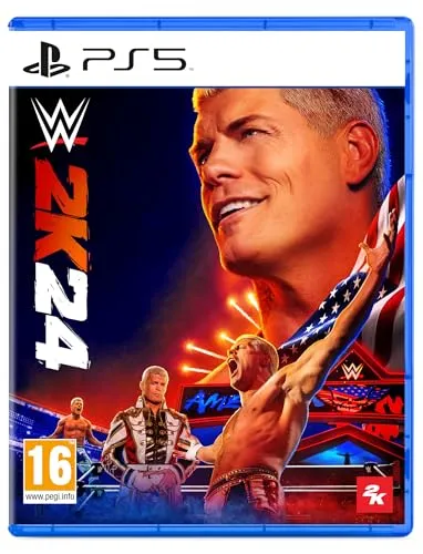 WWE 2K24 – PS5-Spiel - Sport-Videospiel für PS5, erlebe realistische Wrestling-Action und spannende Matches, erhältlich ab dem 03.08.2024, für Spieler ab 16 Jahren.