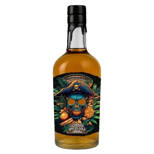 Rum RUMUERTE Diegos Spiced Gold 40 % Vol.
