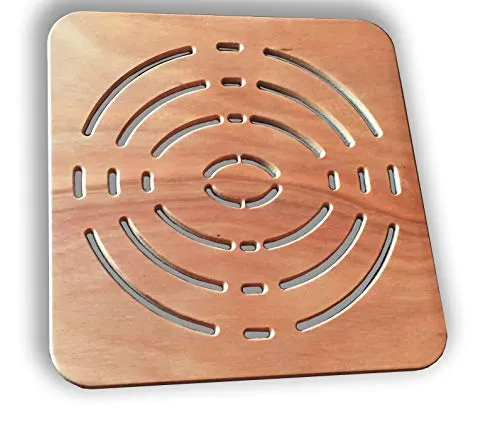 Castelmerlino Zubehör für die Dusche aus Marine-Sperrholz