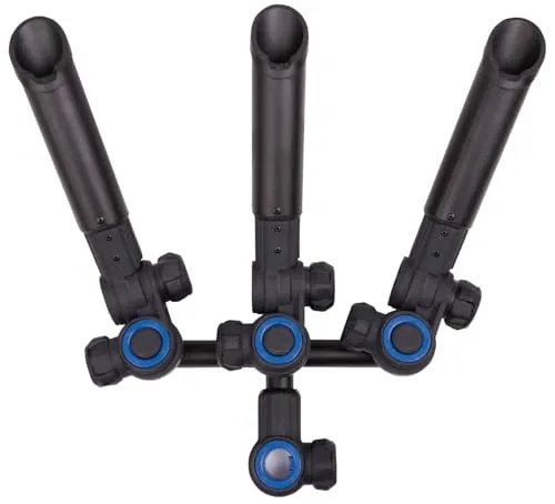 Fox Matrix 3D-R Multi Angle Rod Holder - Rutenhalter für 3 Angelruten, Rutenständer zum Feederangeln, Rutenablage für Feederrute