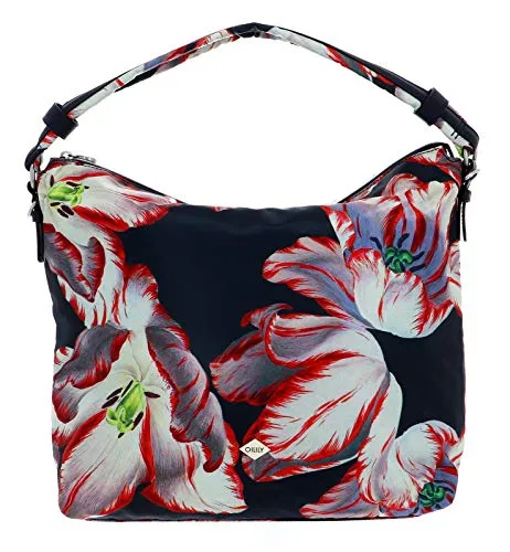 Oilily Damen Picnic Hobo Lhz Schultertasche Blau (darkblue)