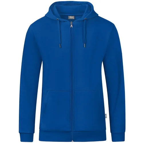 Jako Men Basic Kapuzenjacke Organic, Royal - Funktionsjacken aus 100% Baumwolle aus kontrolliert biologischem Anbau, mit weich angerauter Innenseite für hohen Tragekomfort und waschbar bis 60 °C.