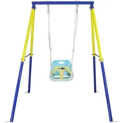 CCLIFE Babyschaukel mit Schaukelgestell