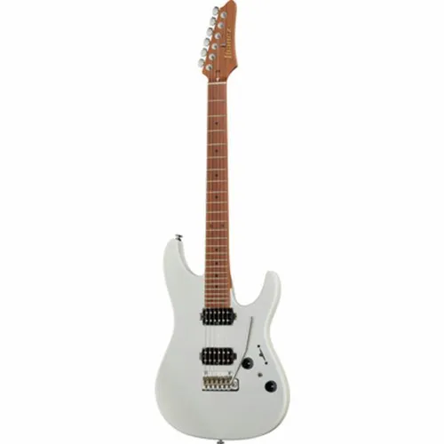 Ibanez Prestige AZ2402-PWF E-Gitarre - E-Gitarre aus der Ibanez Prestige Serie, mit ergonomischem Erlekorpus und Seymour Duncan Hyperion Pickups für vielseitige Klänge und herausragenden Spielkomfort.