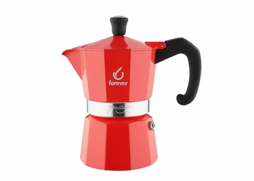 FOREVER MISS MOKA PRESTIGE DIE ROTE KAFFEEKANNE 2 TASSEN