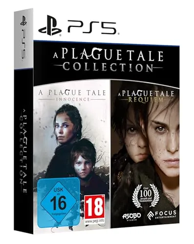 A Plague Tale Collection - PS5, emotionale Reise mit Amicia und Hugo, inklusive STEELBOOK und exklusivem Kunstwerk