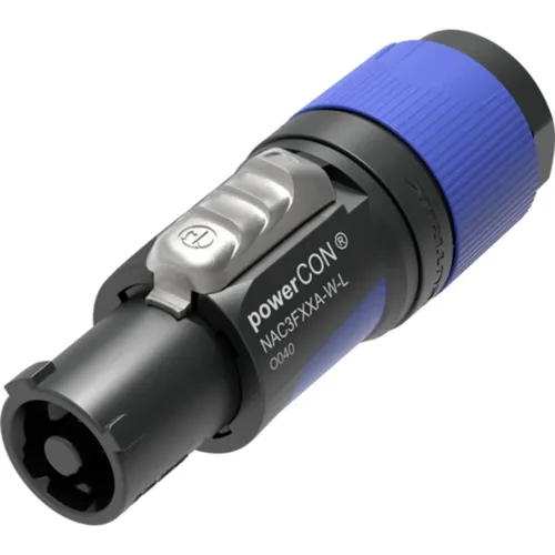 Neutrik NAC3FXXA-W-L Netz-Steckverbinder powerCON Buchse, gerade Gesamtpolzah...