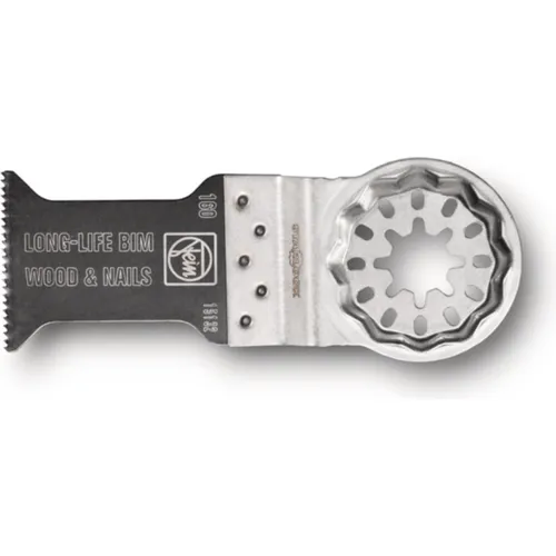 FEIN E-Cut Long-Life-Sägeblatt 50mm x 35mm, 50 Stück - Oszillierwerkzeug-Zubehör, langlebige Sägeblätter für präzise Schnitte in verschiedenen Materialien, ideal für Profis und Heimwerker.