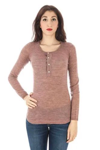 Fred Perry Rosa Pullover - Eleganz & Komfort vereint, Größe M - Blusen: Zeitloser Fred Perry Rosa Pullover mit Rundhalsausschnitt, ideal für lässige Looks und kombiniert britischen Flair mit hohem Tragekomfort.