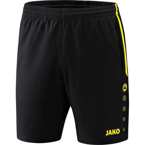JAKO Sporthose Short Competition 2.0 kurz schwarz/neongelb Jungen, Größe: 152