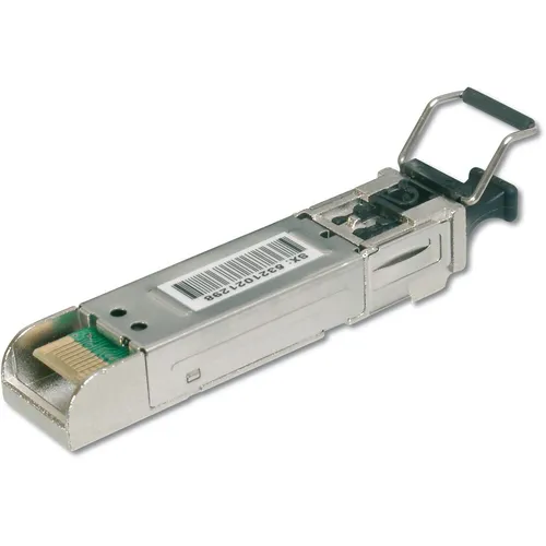 DIGITUS Professional mini GBIC SFP-Modul 20km - SFP-Modul für 20km Reichweite, ideal für Hochgeschwindigkeitsnetzwerke mit 1550nm/1310nm Wellenlängen.