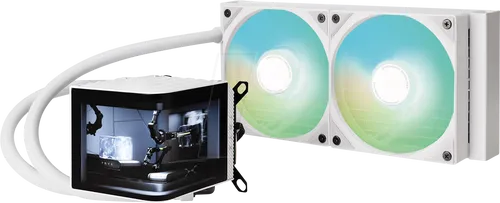 TRYX Panorama 240 ARGB Weiß - 240mm AIO mit 6,5