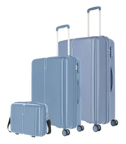 TRAVELITE VAKA 4 W L/M + Beautycase, Blaugrau