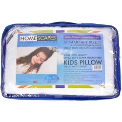 Produktbild Homescapes Kinder Kopfkissen Gefüllt Mit 100% Super Microfaser 40 X 60 Cm