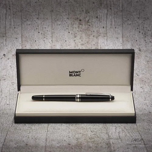 Montblanc Meisterstück Classique Modell 163 Platin Line Roller Ball ID 02865 OVP