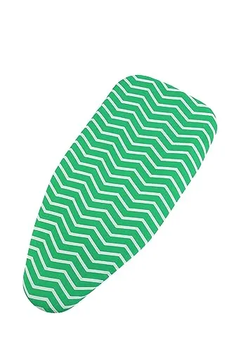 Jata HFUN8014 Bügelbrettbezug, 75 x 34 cm, 100% Baumwolle, 5 mm, erleichtert das Bügeln, gepolstert und einfach anzubringen