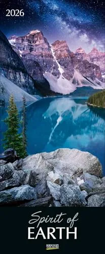 Spirit of Earth 2026: Schmaler Foto-Kunstkalender von Korsch Verlag