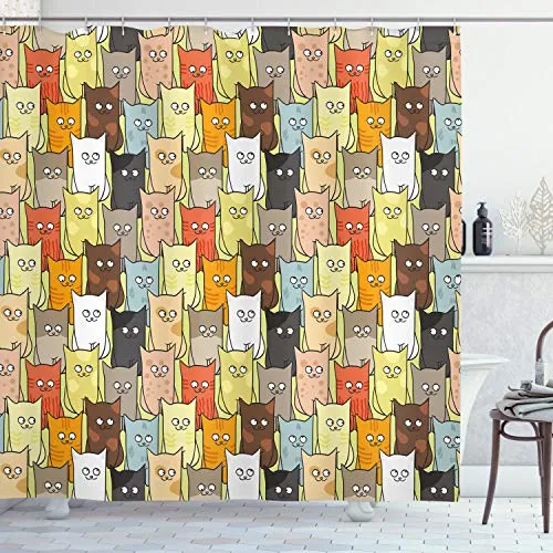 Duschvorhänge Beige von Abakuhaus