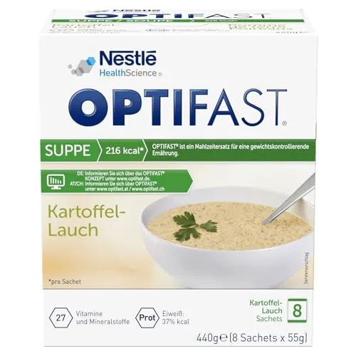 Optifast Suppe Kartoffel-Lauch Pulver 8X55 g