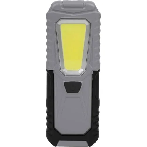 Müller-Licht Mobiles LED Arbeitslicht für flexibles Arbeiten, robustes Design mit Magnet und Haken für freihändiges Arbeiten, Multifunktional mit Frontlicht und Taschenlampe, 6500K