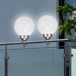LED Solar Kugellampe 2in1