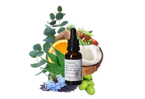 Produktbild YODO Zeckenschutzmittel YODO's Zeckenschreck Zeckenöl für Hunde, Eukalyptus, 30 ml, 1-St., Aus 7 BIO-Ölen zur Zeckenabwehr hergestellt