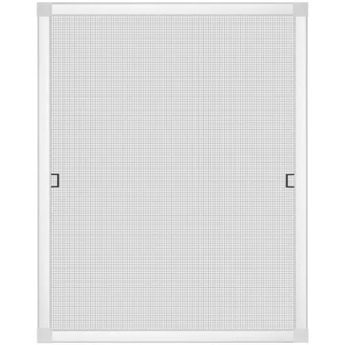 Nematek Insektenschutz-Fensterrahmen - Insektenschutzrahmen aus hochwertigem Aluminium für Fenster bis 120 x 150 cm, mit hoher Licht- und Luftdurchlässigkeit sowie einfacher Montage ohne Bohren.