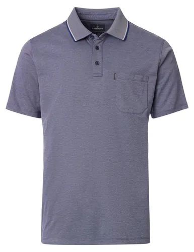 CASAMODA Herren Polo-Shirt 105 Blau - Sportlich & Vielseitig - Poloshirt für Herren aus hochwertigem Baumwollmix, normale Passform und mit aufgenähter Brusttasche für einen sportlichen Look.