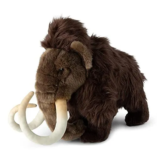 WWF Plüschtier Mammut, stehend (45cm) - Stofftiere & Teddybären – super weiches, lebensecht gestaltetes Mammut, ideal zum Knuddeln und Unterstützung von WWF-Projekten.