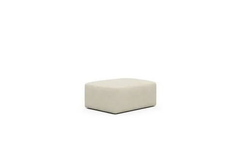 Tenksom Pouf Rund Hocker, Fussablage, perfekte Ergänzung zum Sofa RUND, Nordic Swan Ecolabel