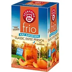 TEEKANNE Frio Tee Pfirsich 18 Stück à 2.5 g