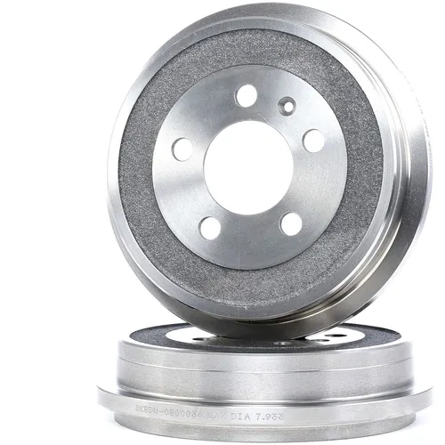 2x STARK SKBDM-0800036 Bremstrommeln Ø200mm Hinten für VW POLO (9N)