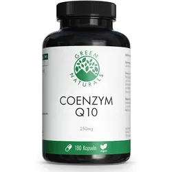 Green Naturals Coenzym Q10 250mg hochdosiert Vegan