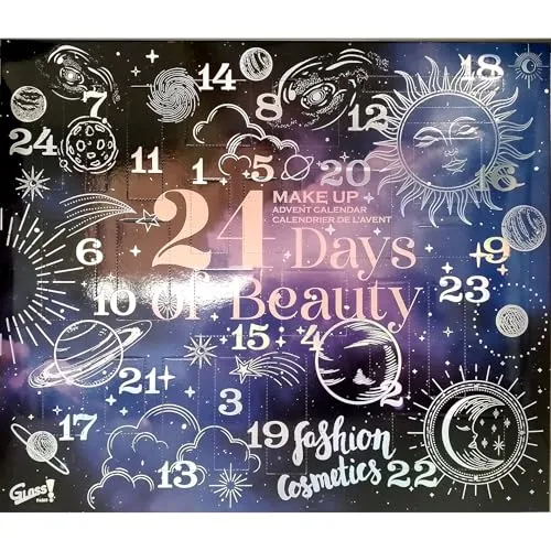 GLOSS ! Make-up-Adventskalender – Make-up-Set für Frauen, Geschenkset – Geschenkidee, Geburtstag, Weihnachten, Lehrerin - STAR