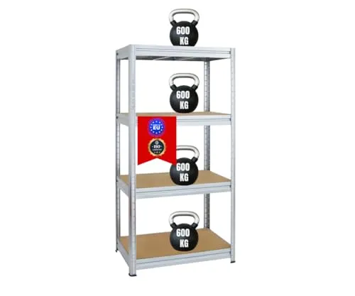 PROREGAL® Schwerlastregal DINO 180x90x60cm von Proregal