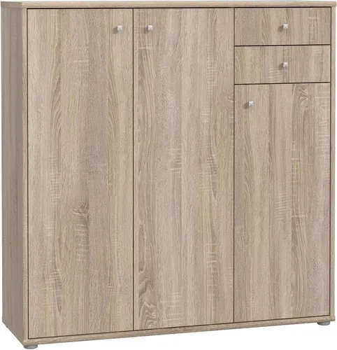 möbelando Kommode Tembi IV in Sonoma-Eiche in braun von freiraum