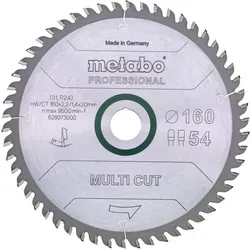 Metabo 628073000 Kreissägeblatt 160mm