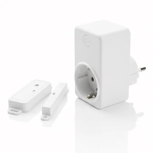 didikit Mini Funk-Abluftsteuerung mit Fenster-Magnetkontakt - Fensterschalter für Dunstabzugshaube, sorgt für Sicherheit und Energieeinsparung, da Abzugshaube nur bei offenem Fenster funktioniert. Kompakte Größe, einfache Installation und hohe Reichweite.