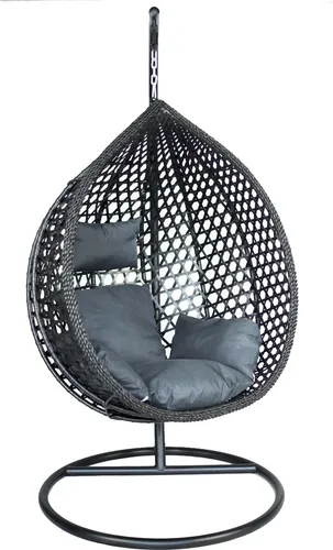 BETTSO Hängesessel mit Gestell Sessel Großen Decken Halterung Hängeschaukel Hängesitz Indoor Outdoor Schaukel Hängestuhl Erwachsene YSTAD