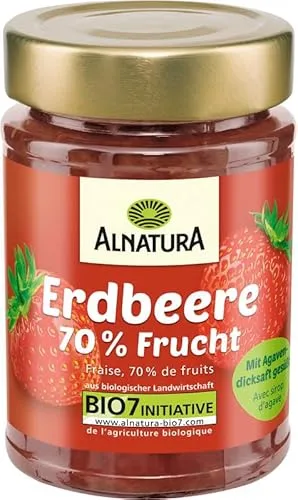 Alnatura Bio Aufstrich Erdbeere 70%, 200 g